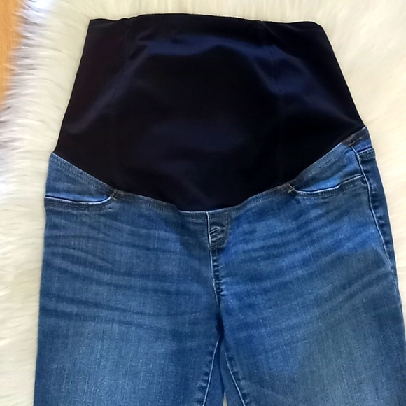 Isabel Maternity Boot Cut Jeans-#1156 - Picture 4 of 10